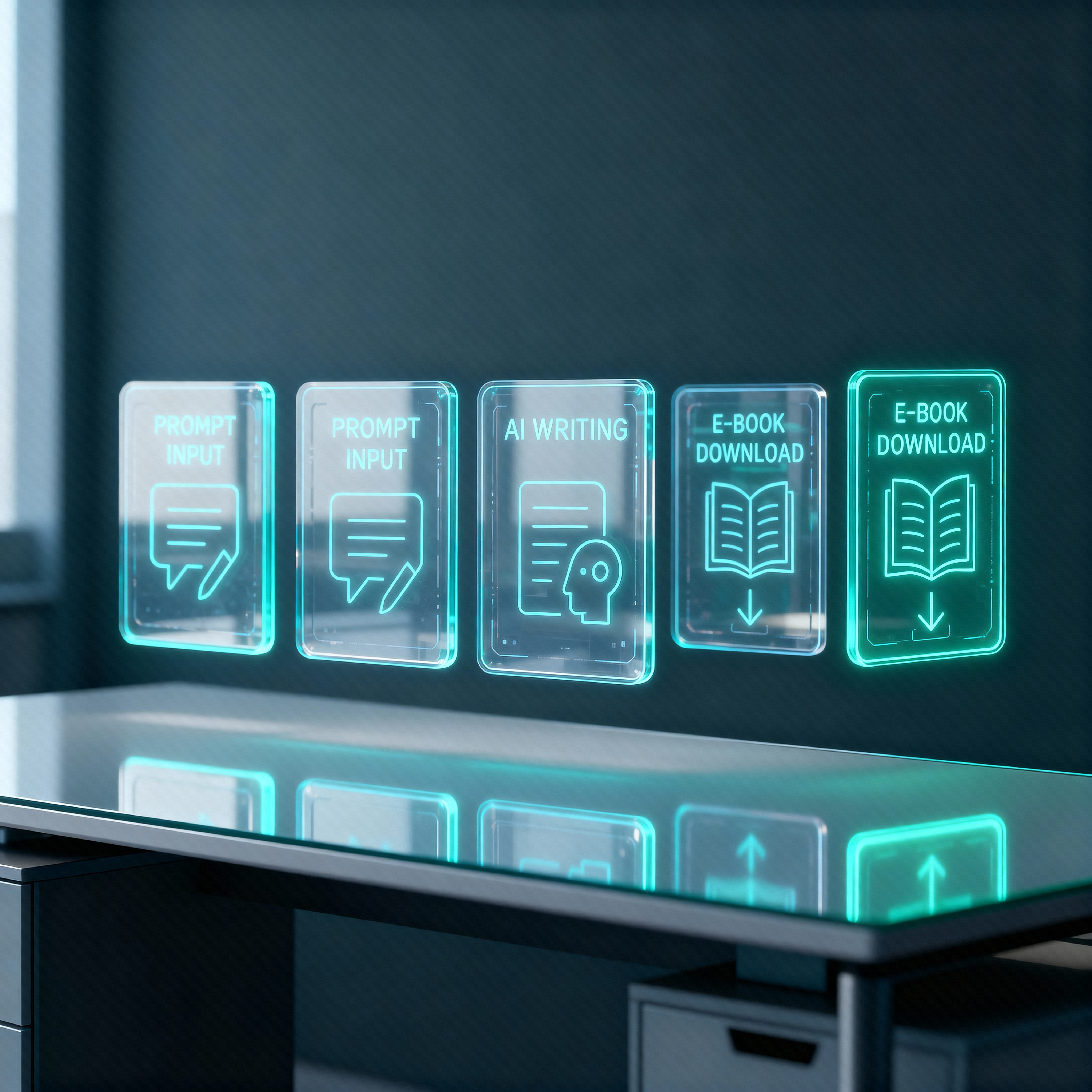 AI-powered e-book creation